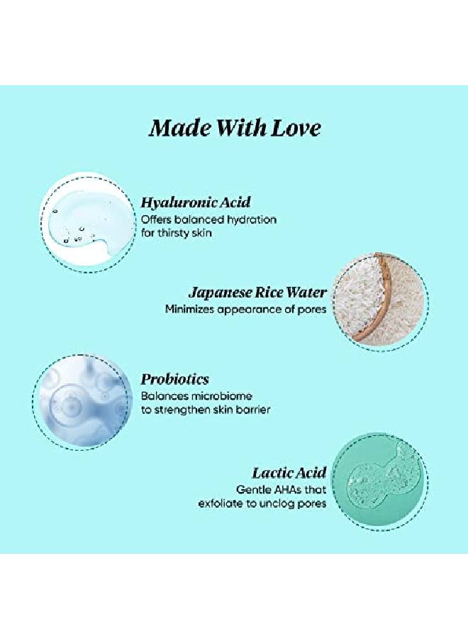 Rice Water Hydrating Toner With Hyaluronic For Oily Sensitive Skin AlcoholFree | 150ml