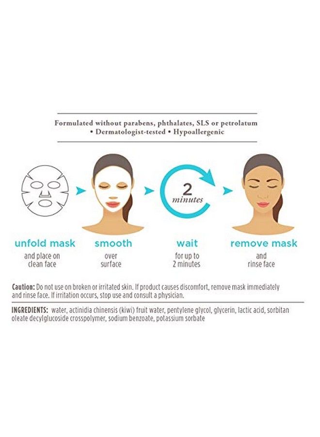 Purifying Sheet Mask With Kiwi Extract Mask 0.33 Ounce