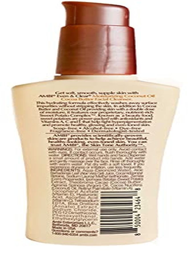 Even & Clear Cocoa Butter Facial Cleanser With NutrientRich Sweet Potato Complex | Hydrating Formula | Helps Even Skin Tone | 3.5 Ounce