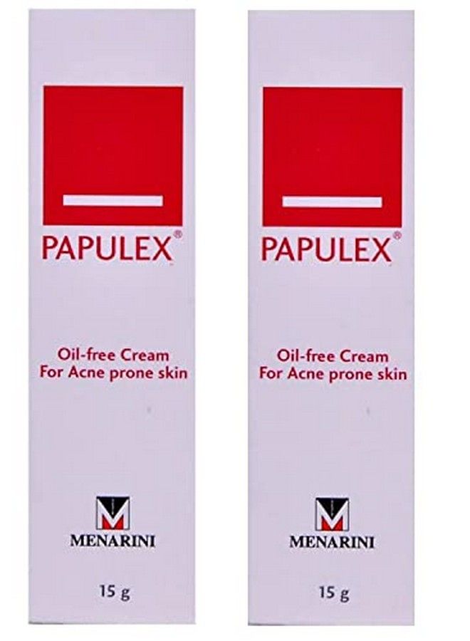 Menarini Papulex Oil Free Cream (15Gm) (Pack Of 2)