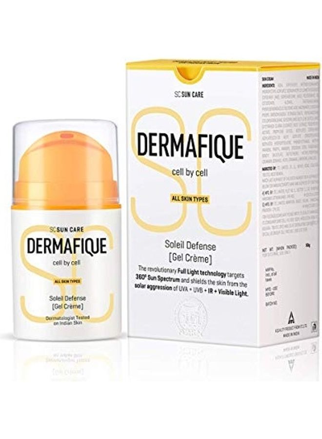 Soleil Defense Gel Cream Multicolour 50grams