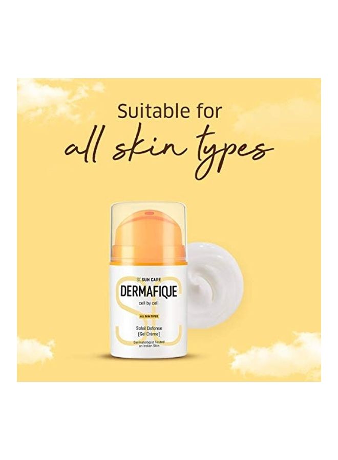 Soleil Defense Gel Cream Multicolour 50grams