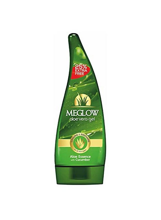 Aloe Vera Gel Combo Pack Of 2 (125G Each) Enriched Aloevera And Cucumber Extract ; Paraben Free ; Cooling & Soothing For All Skin Type ; Fast Absorbing Formula Hydrated & Nourished Hair & Skin