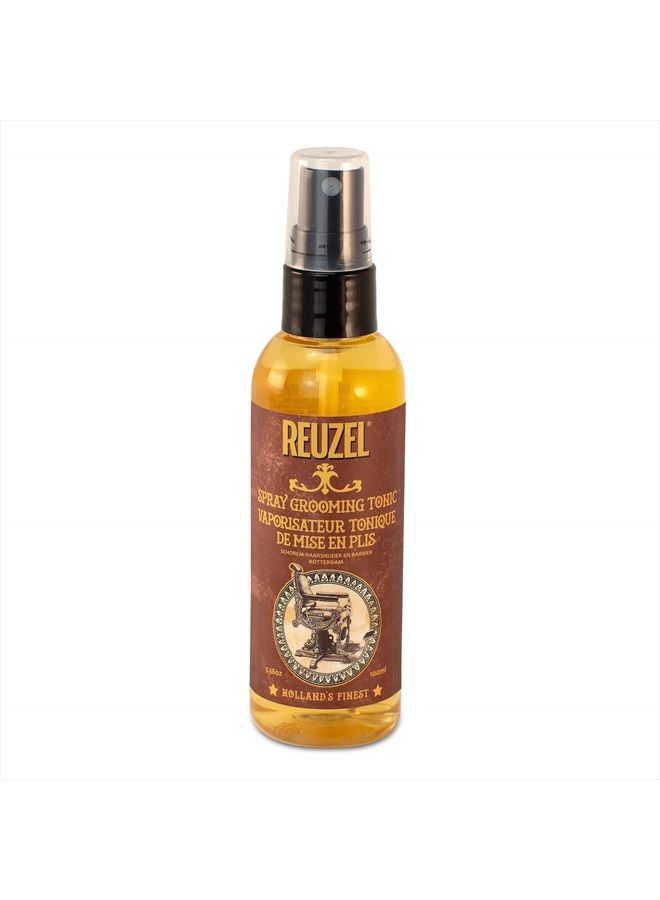Reuzel Spray Grooming Tonic, Long Lasting, Natural Feeling, 3.38 oz