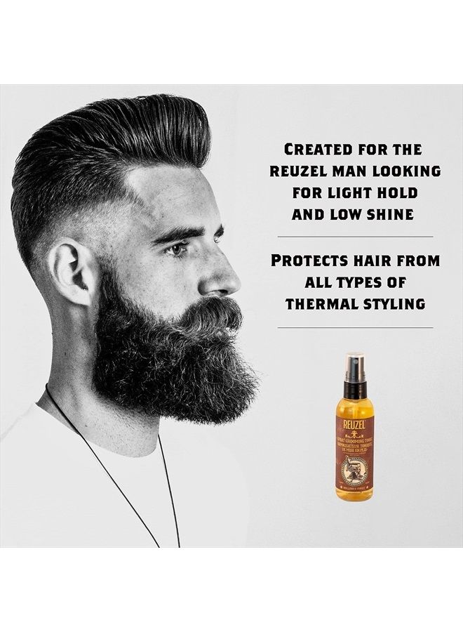 Reuzel Spray Grooming Tonic, Long Lasting, Natural Feeling, 3.38 oz