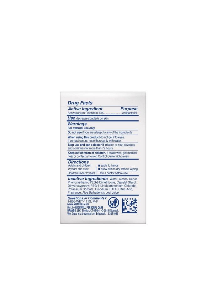 Singles Antibacterial Cleansing Wipes 1 Box Of 24 Singles