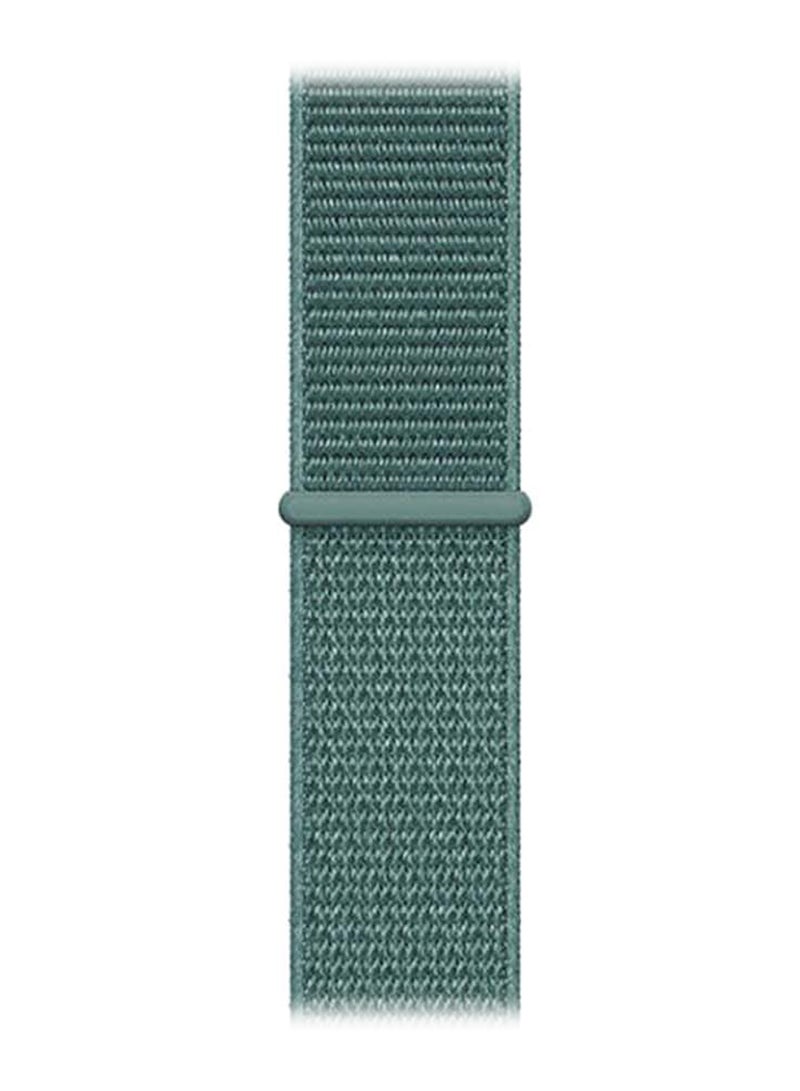 Nylon Replacement Band For Apple Watch Series 5/4/3/2/1 Green