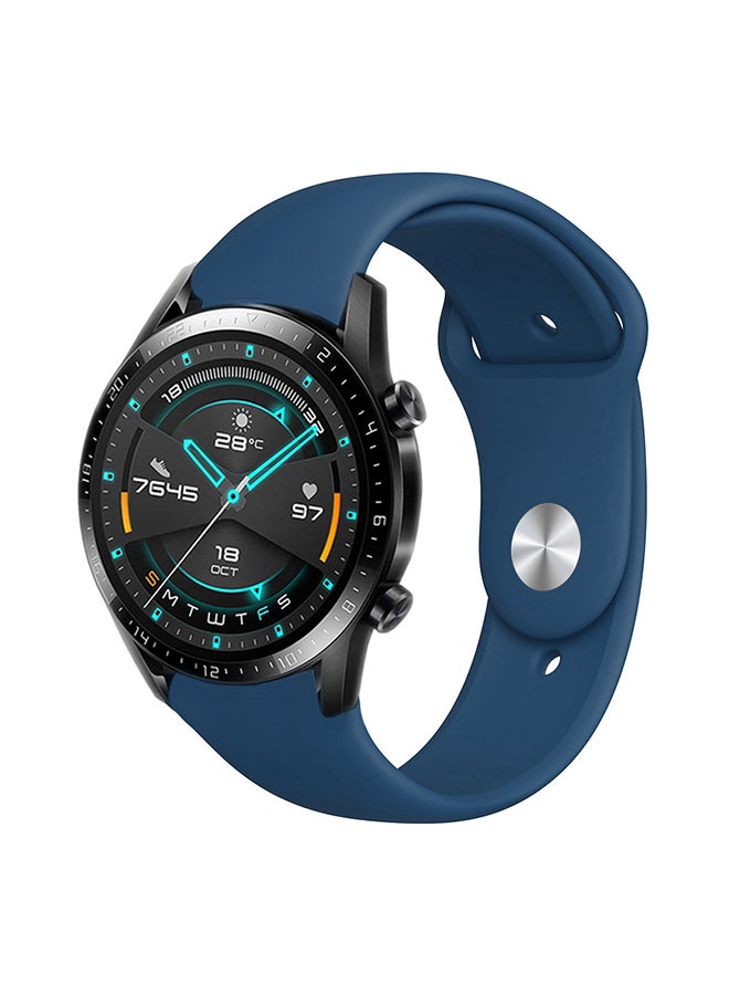Stylish Replacement Band For Huawei Watch GT/GT 2 46mm Blue Horizon