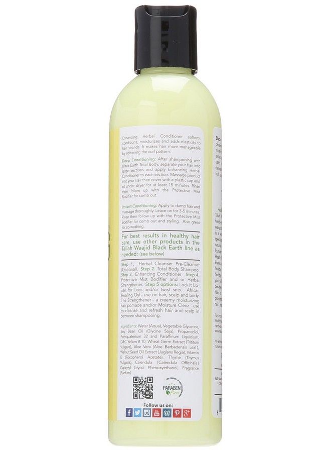 Black Earth Products Enhancing Herbal Conditioner 8 Oz