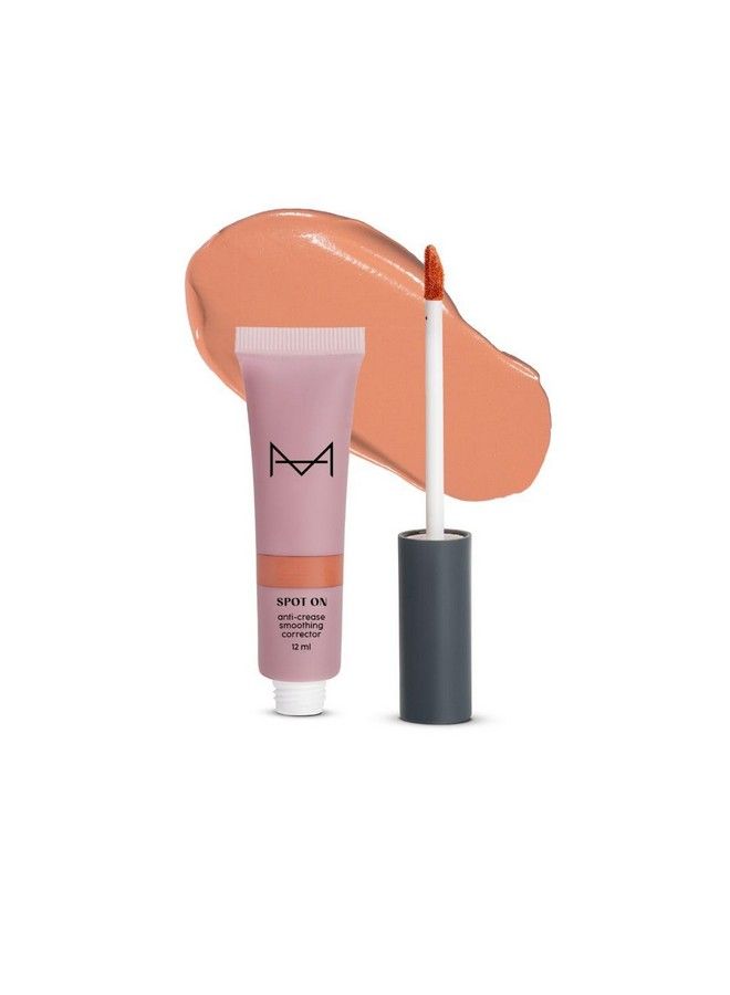 Spot On Colour Corrector ; Creasefree ; Colour Corrector For Dark Circles ; Dark Spot Corrector For Face Makeup ; Peach Shade Corrector ; Creamy Highly Pigmented ; 12 Ml