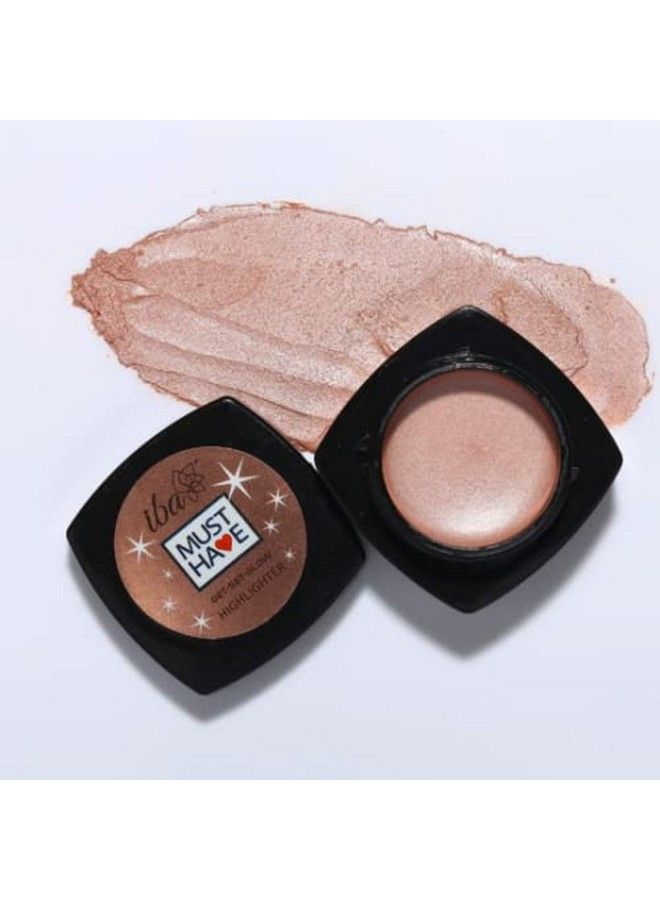 Must Have Getsetglow Metalic Highlighter 8G L Face Makeup ; Lightweight Easily Blendable & Long Lasting ; For All Skin Tones ; 100% Natural Vegan & Crueltyfree L 8G