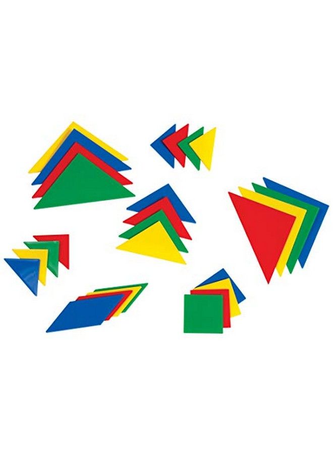 Tangrams Set Of 28 Puzzle Blocks For Geometry And Problem Solving Math Manipulatives For Kids Practice Early Geometry