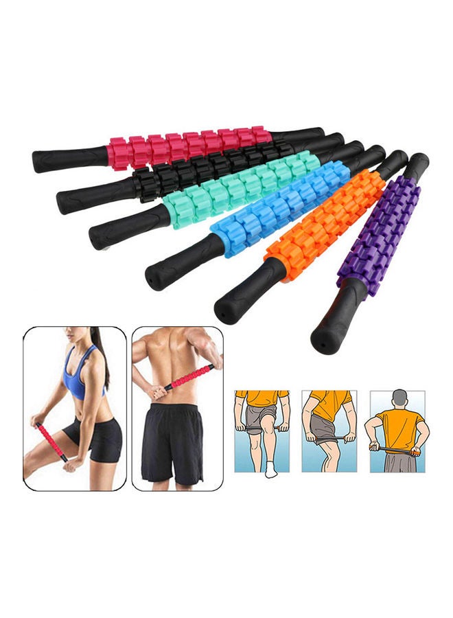 Portable Yoga Fitness Body Leg Arm Muscle Relax Pain Relief Roller Massage Stick 20*10*20cm