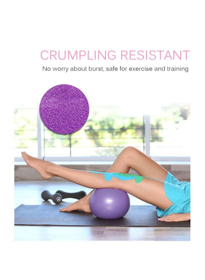 2-Piece Yoga Ball Set 25cm