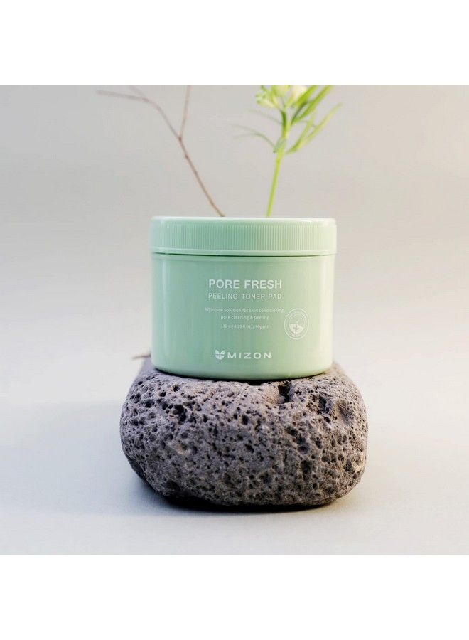 Pore Fresh Peeling Toner Pad For Sensitive Skin Aha Bha Pha Peeling Pads Soothing Exfoliating Pore Care (60 Pads 130Ml)