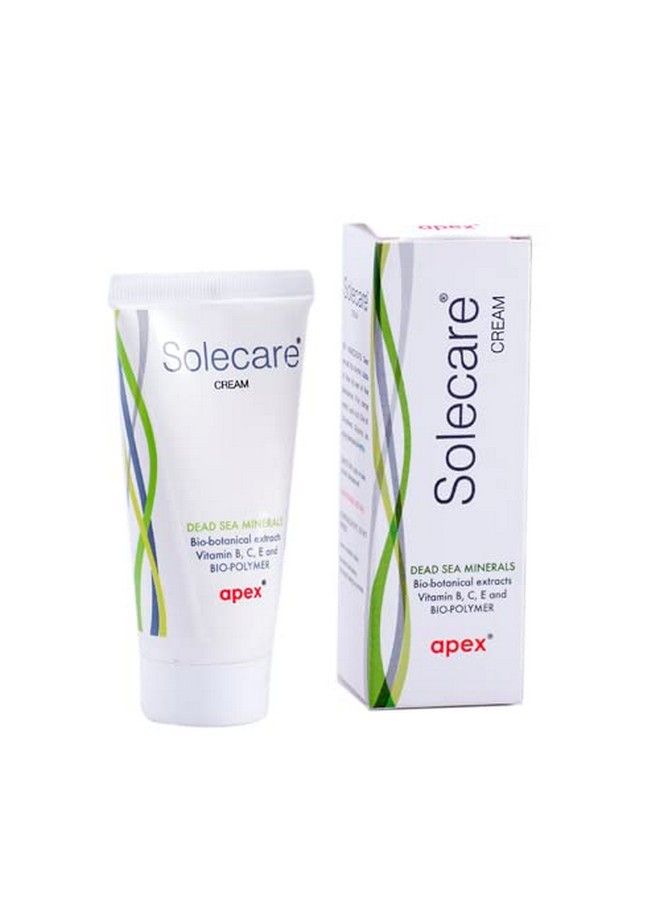 Solecare Cream For Cracked Heels & Dry Foot With Benifites Of Vitamin Bc And E (50Gm) (Pack Of 2)