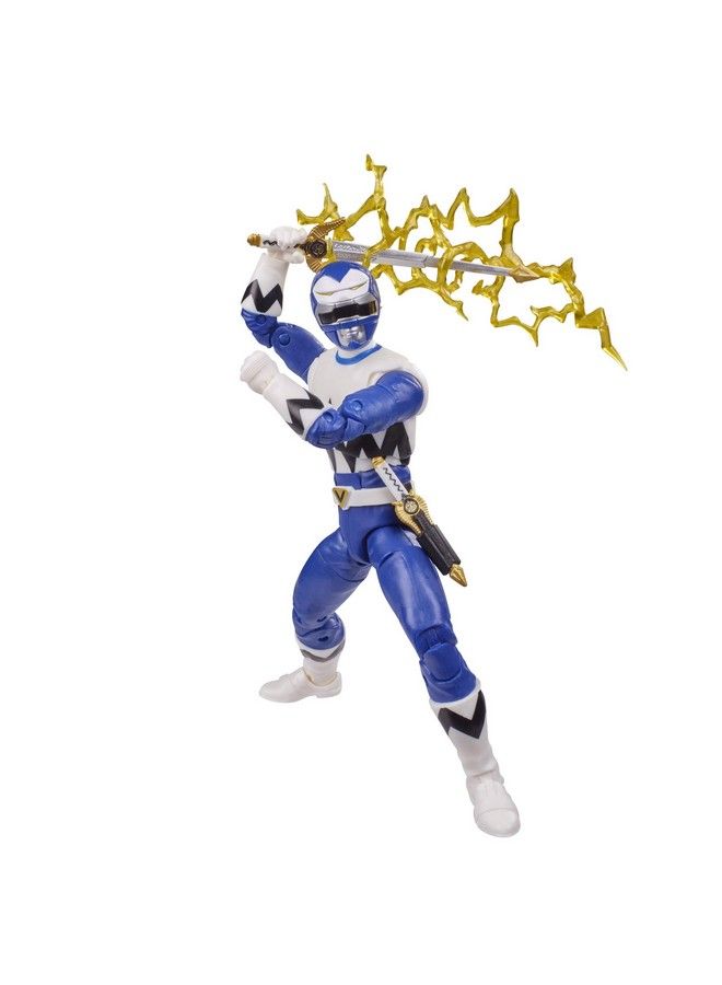 Lightning Collection Lost Galaxy Blue Ranger 6Inch Premium Collectible Action Figure Toy With Accessories