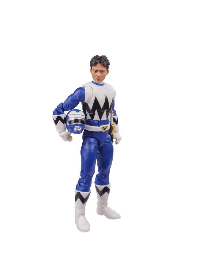 Lightning Collection Lost Galaxy Blue Ranger 6Inch Premium Collectible Action Figure Toy With Accessories