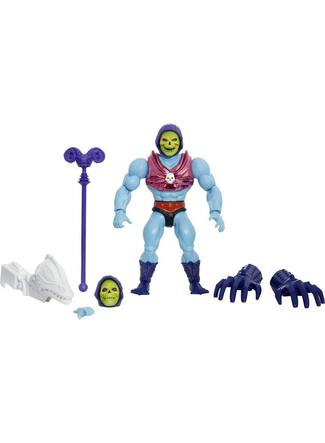 Origins Terror Claws Skeletor Action Figure With Accessories 5.5In Collectible Toy Gift For Motu Fans