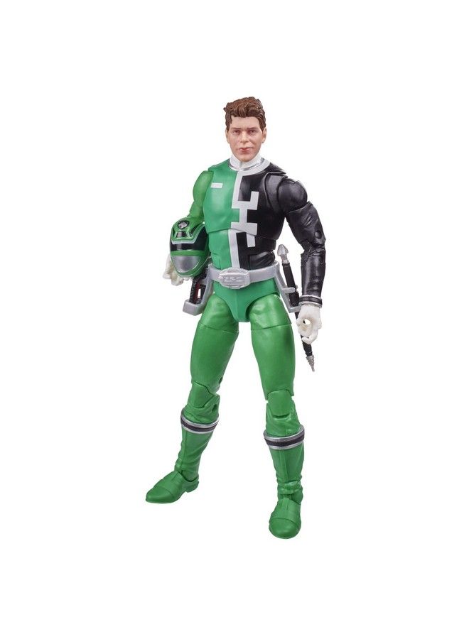 Lightning Collection S.P.D. Green Ranger 6Inch Premium Collectible Action Figure Toy With Accessories