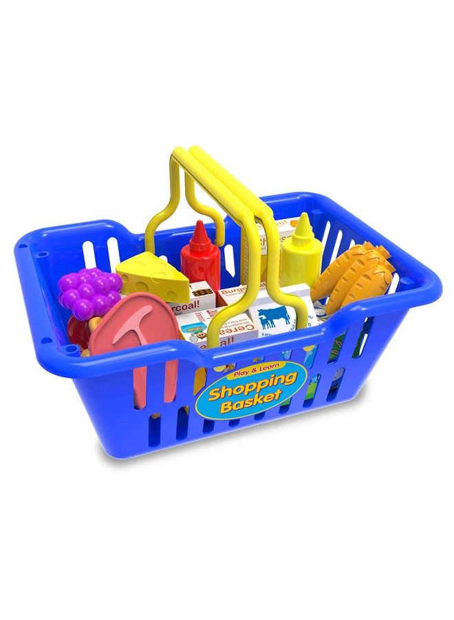 Play & Learn Shopping Basket Educational Toddler Toys & Activities For Children Ages 3 And Up Award Winning Toy Pretend Play