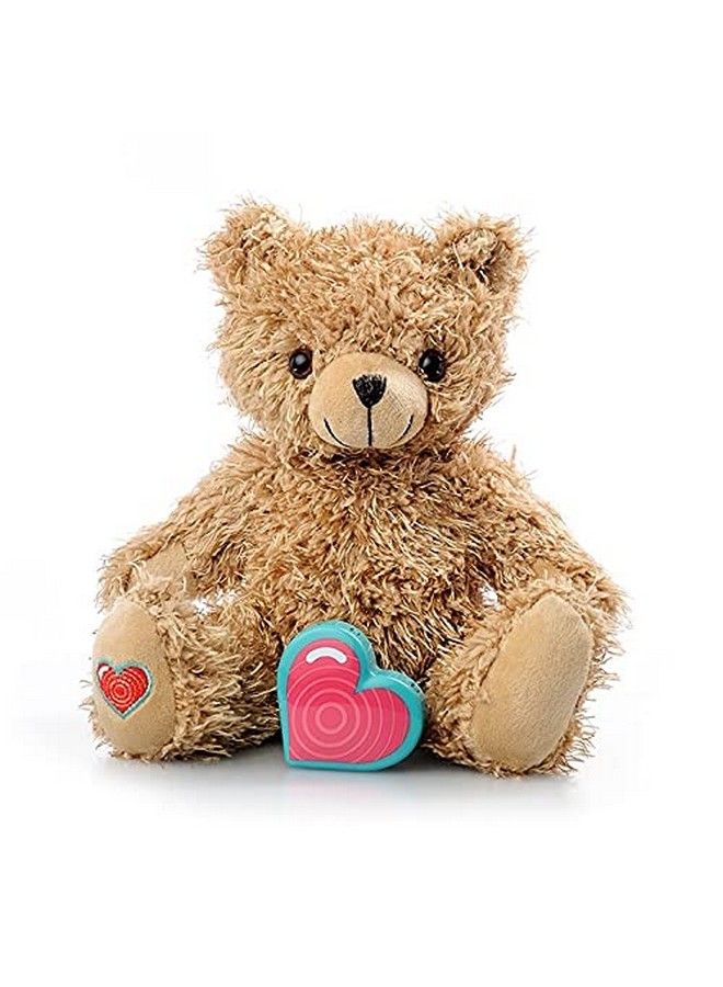 Recordable Stuffed Animals 20 Sec Heart Voice Recorder For Ultrasounds And Sweet Messages Playback Perfect Gender Reveal For Moms To Be Lil Tan Bear