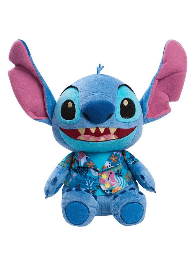 Disney’S Lilo & Stitch 13Inch Large Stitch Plush In Tropical Shirt Stuffed Animal Alien By Just Play