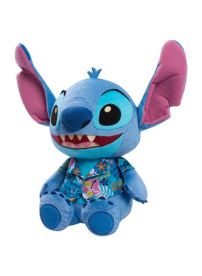 Disney’S Lilo & Stitch 13Inch Large Stitch Plush In Tropical Shirt Stuffed Animal Alien By Just Play