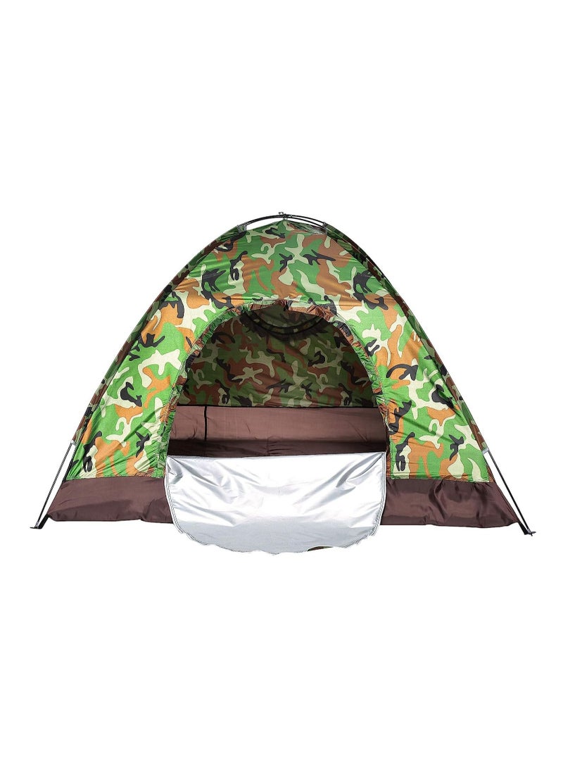 Waterproof windproof ultraviolet-proof outdoor travel camping 2-3people camouflage multifunction rainning proof tent.
