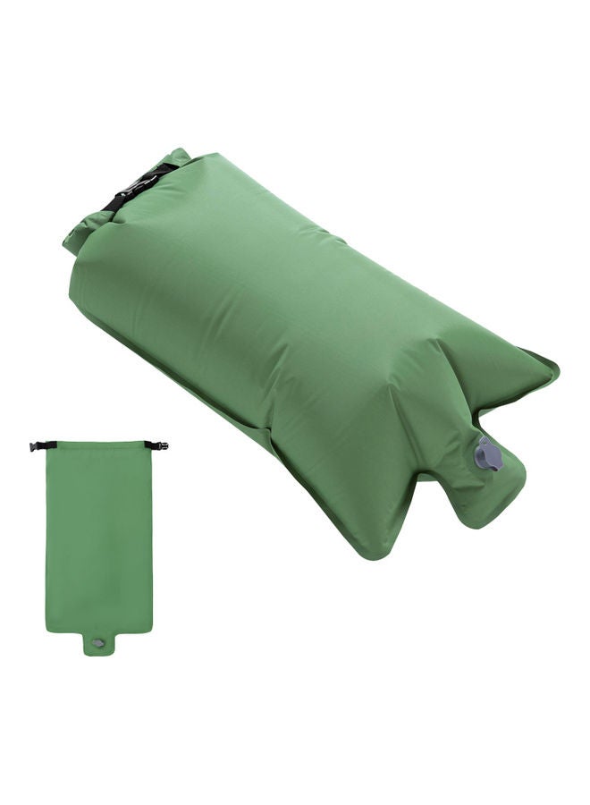 Manual Push-Type Tpu Inflatable Bag Army Green 21x2x5cm