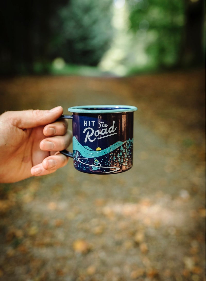 Enamel Mug - Hit The Road