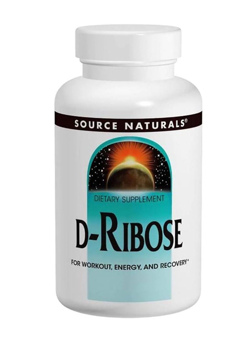 Source Naturals D-Ribose, 60 Tablets