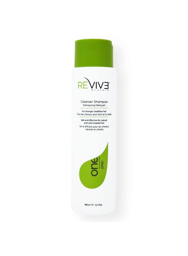 Prep Cleanser Shampoo Clinically Tested Hair And Scalp Care Antithinning And Fine Hair Cleansing Shampoo Color Safe All Hair Types For Women And Men 12.1 Fl. Oz