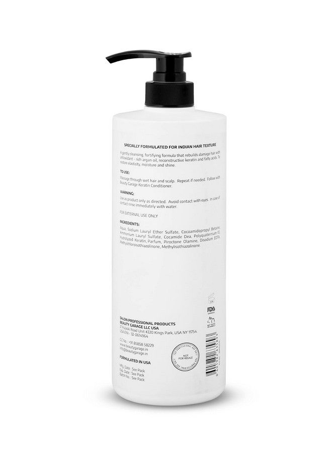 Keratin Sulphate Free Moisturizing Smooth Daily Shampoo 1000Ml