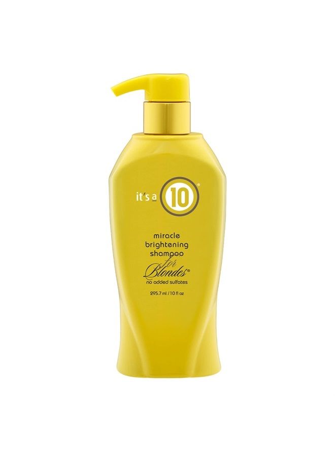 It's A 10 Miracle Brightening Shampoo for Blondes, 10 Ounce