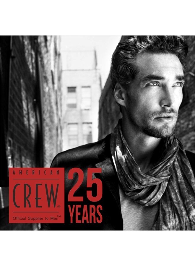 Men's Grooming Cream by American Crew, Like Hair Gel with High Hold with High Shine, 3 Oz (Pack of 2)