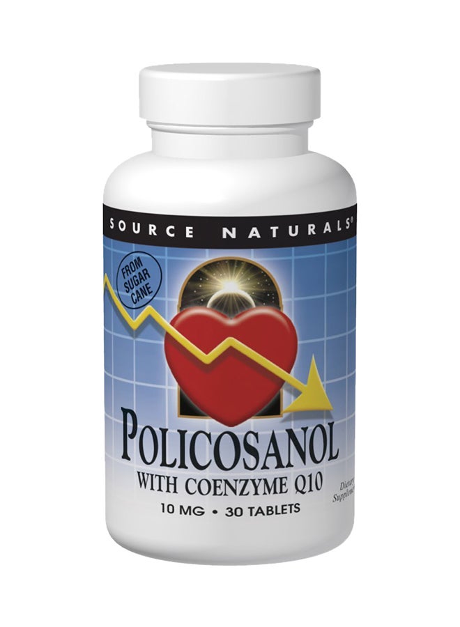 Policosanol With Coenzyme Q10 - 60 Tablets