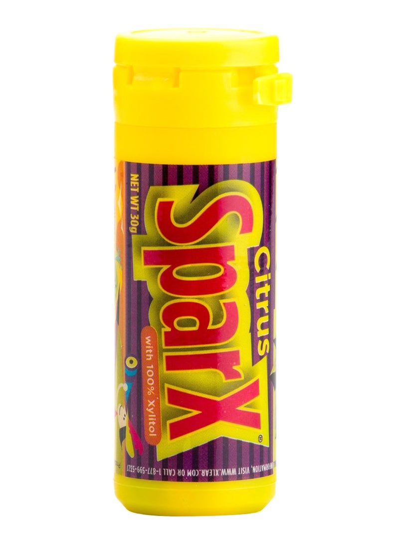 Citrus Flavour Sparx Candy With Xylitol 30grams