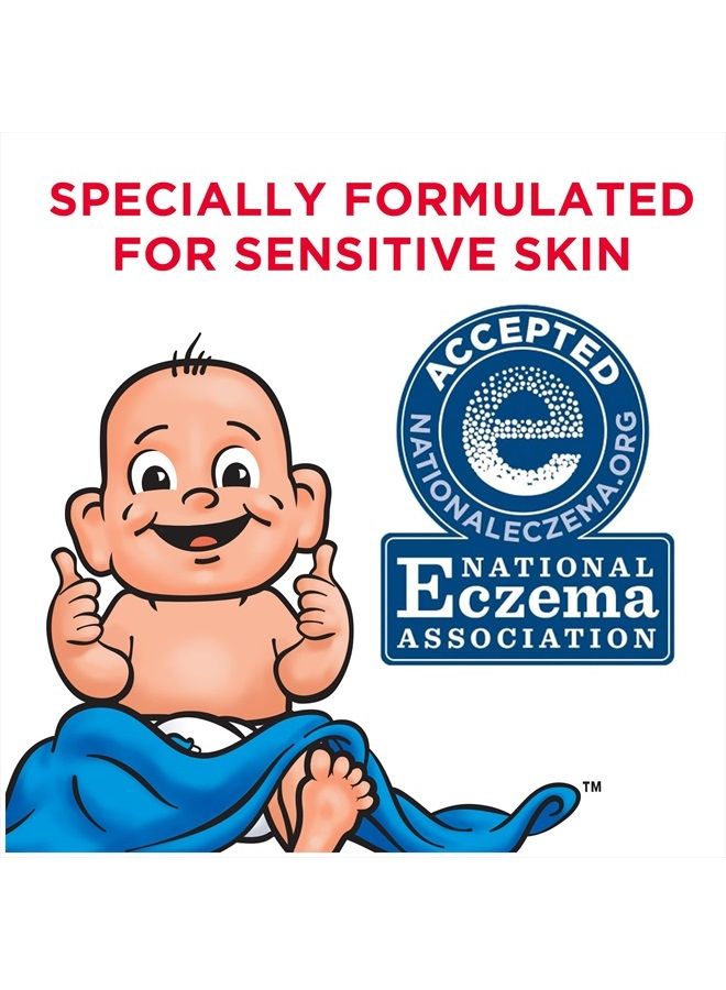 for Sensitive Skin Diaper Rash Cream, Ointment for Baby, 4 oz Tube, 2 Pack