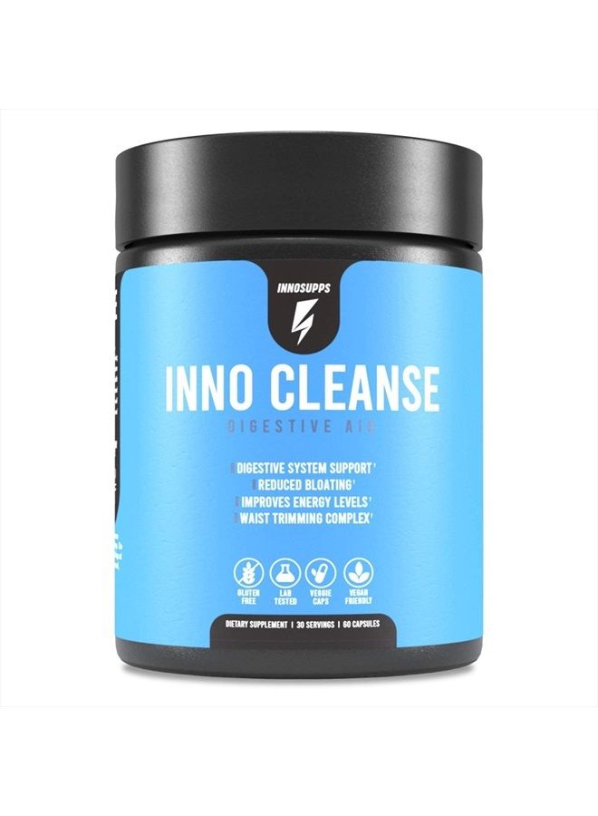 Inno Cleanse - Waist Trimming Complex | Digestive System Support & Aid | Reduced Bloating | Improves Energy Levels | Gluten Free, Vegan Friendly