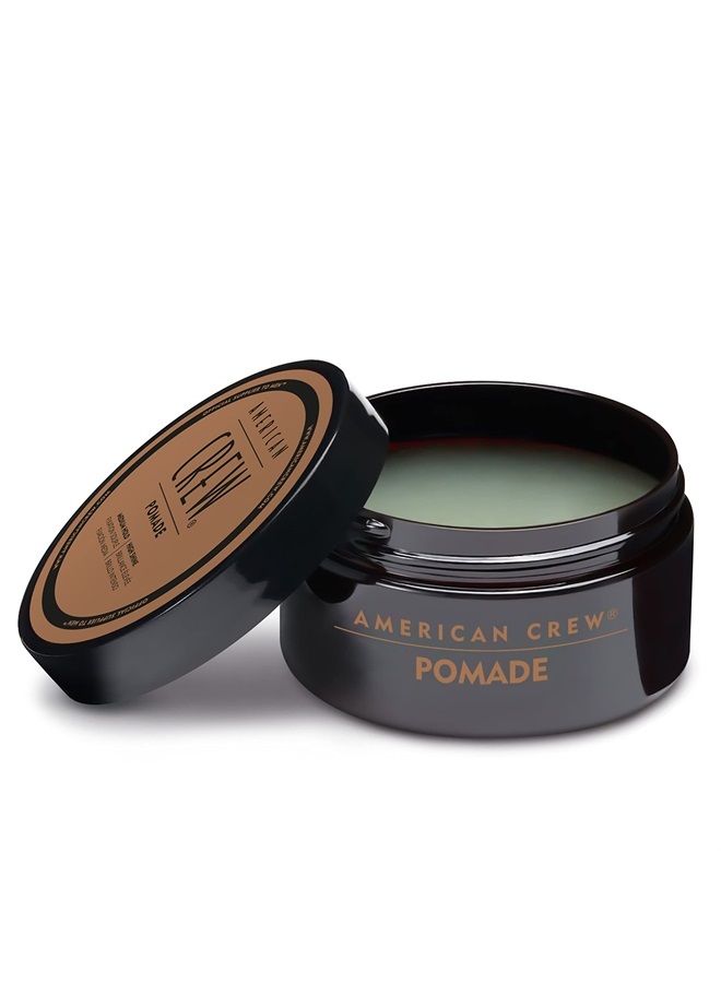 Men's Hair Pomade by American Crew (OLD VERSION), Medium Hold with High Shine, 3 Oz (Pack of 1)
