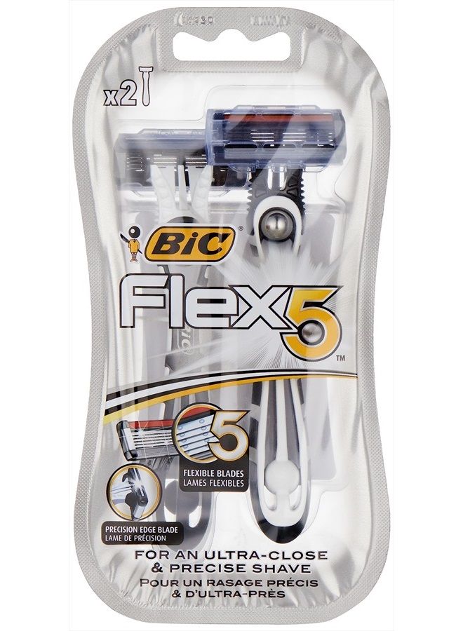 BiC Flex 5 Blades - 2 CT