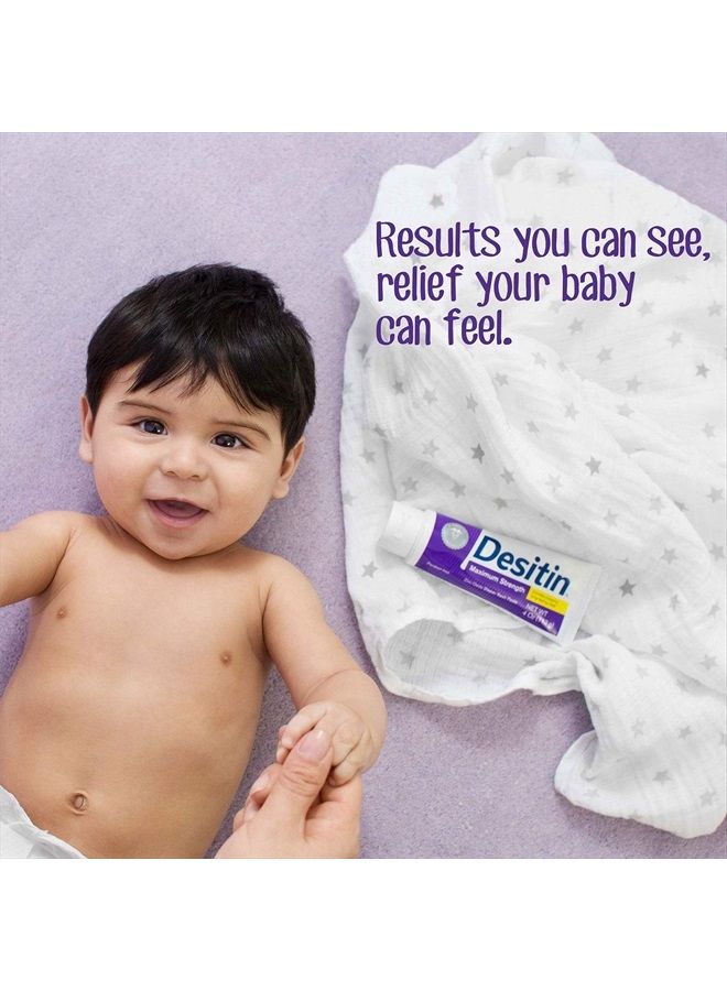 Maximum Strength, Diaper Rash paste with Zinc Oxide , 2 Oz (57 g)