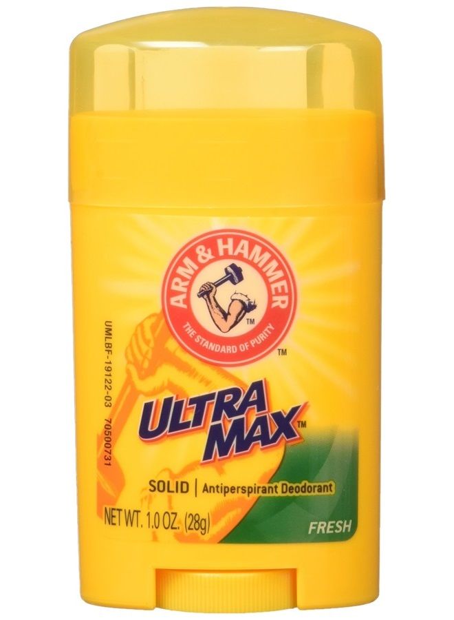 Ultra-MAX Antiperspirant/Deodorant, Fresh Invisible Solid, Net wt 3.0 oz, 3-Pack (1.0 oz/Stick)