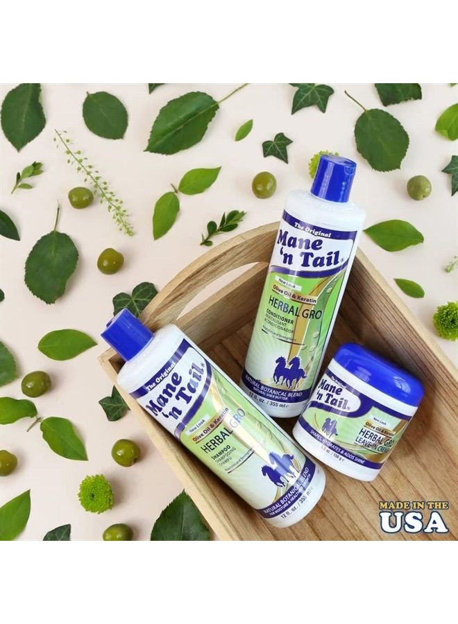 Mane N Tail Herbal Gro Shampoo, 12 Ounce