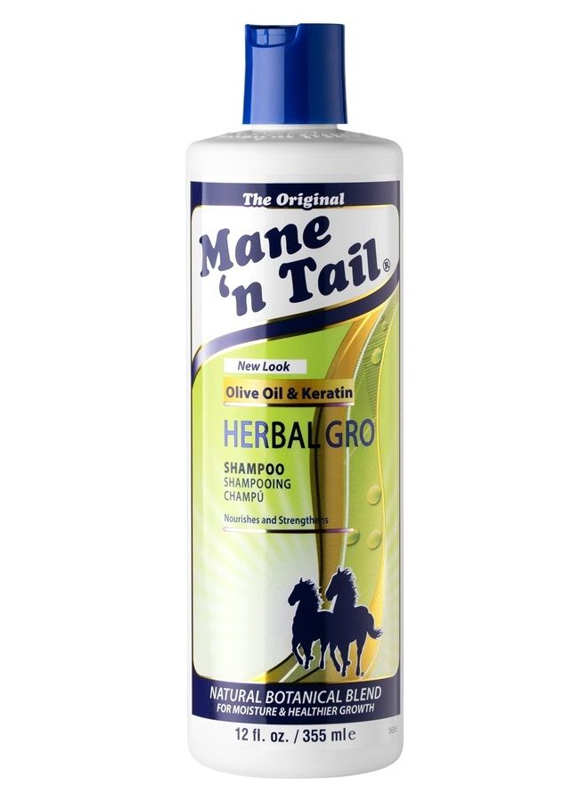 Mane N Tail Herbal Gro Shampoo, 12 Ounce