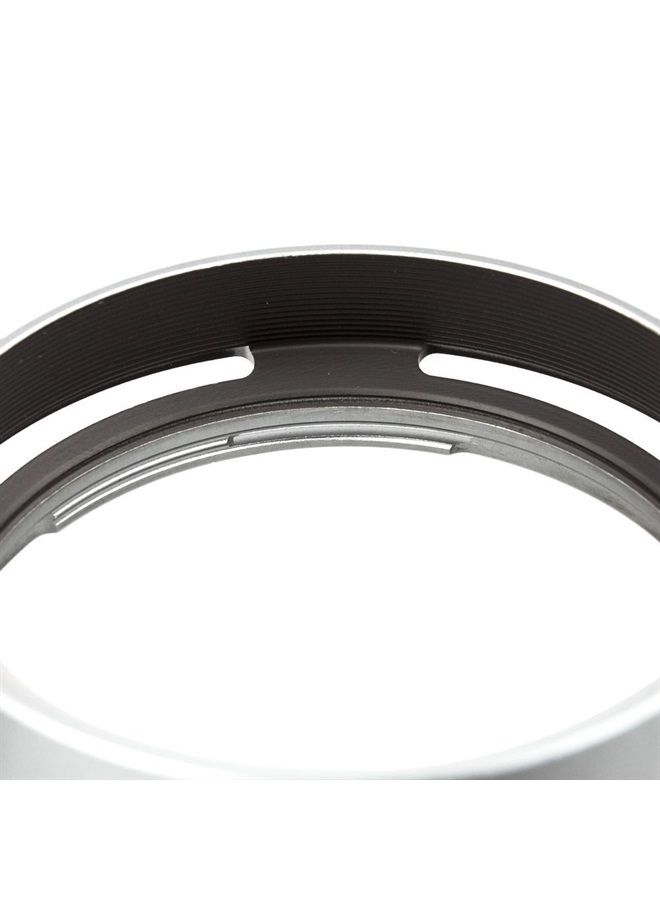 LH-JX100 Silver Filter Lens Adapter & Hood for Fuji Finepix X100V X100F X70 X100 X100S X100T Camera AS AR-X100