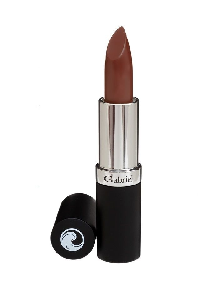 Lipstick (Matte Cerise - Mauve Brown/Cool Crème), Natural, Paraben Free, Vegan, Gluten-free,Cruelty-free, Non GMO, High performance and long lasting, Infused with Jojoba Seed Oil and