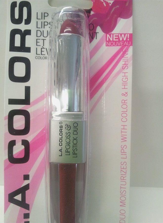 Lip Gloss & Lipstick Duo, Moisturizes lips with natural color & high Shine, BLC826 Charmed by Unknown