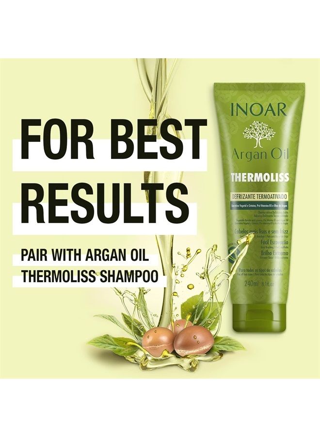 INOAR – Moroccan Capillary Smoothing Treatment with Keratin, Step 2 Only, Curly Hair Care, Vegan Hair Product, Cruelty Free Haircare for Men and Women (33.8 oz.)